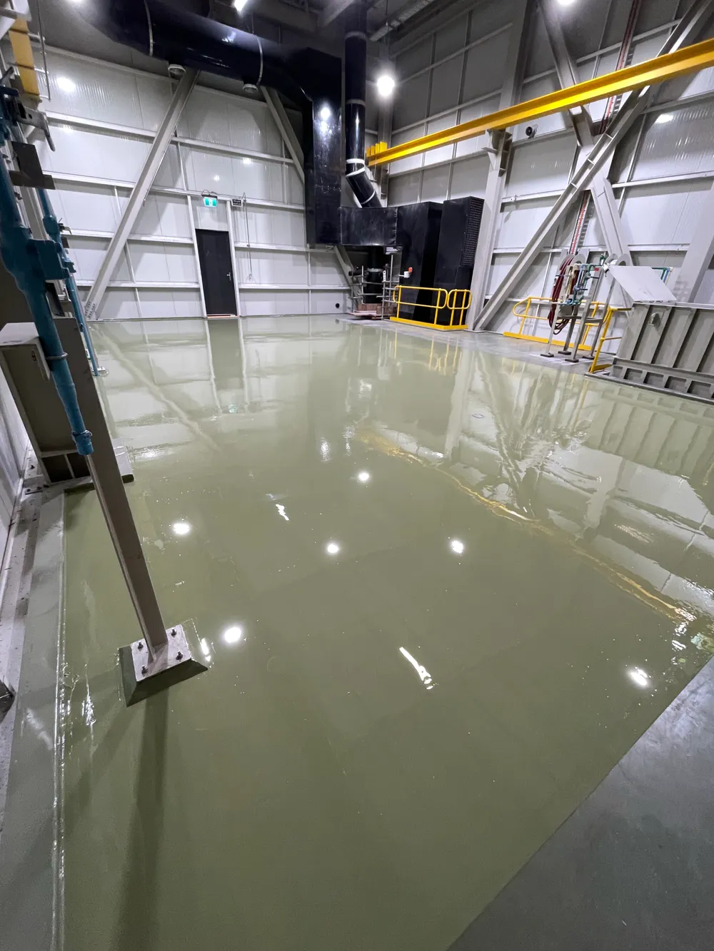 Industrial epoxy floor by JB Grind & Coatings, Perth